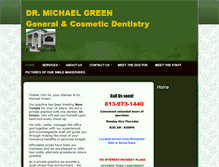 Tablet Screenshot of doctormichaelgreen.com